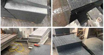 安顺 芝麻黑地铺石材