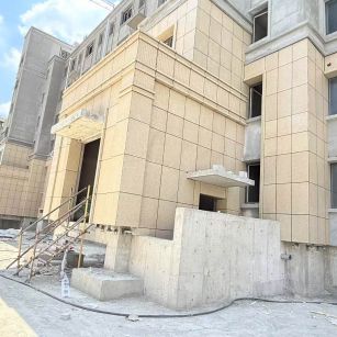 安顺 黄金麻干挂，工地实拍