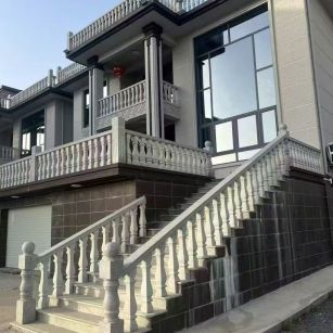 安顺 芝麻白别墅阳台栏杆，楼梯栏杆