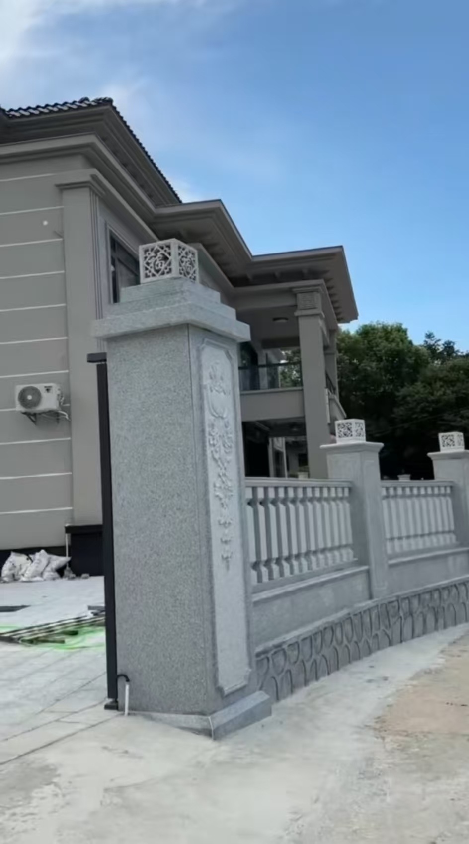 安顺 芝麻白别墅围墙栏杆，私人订制