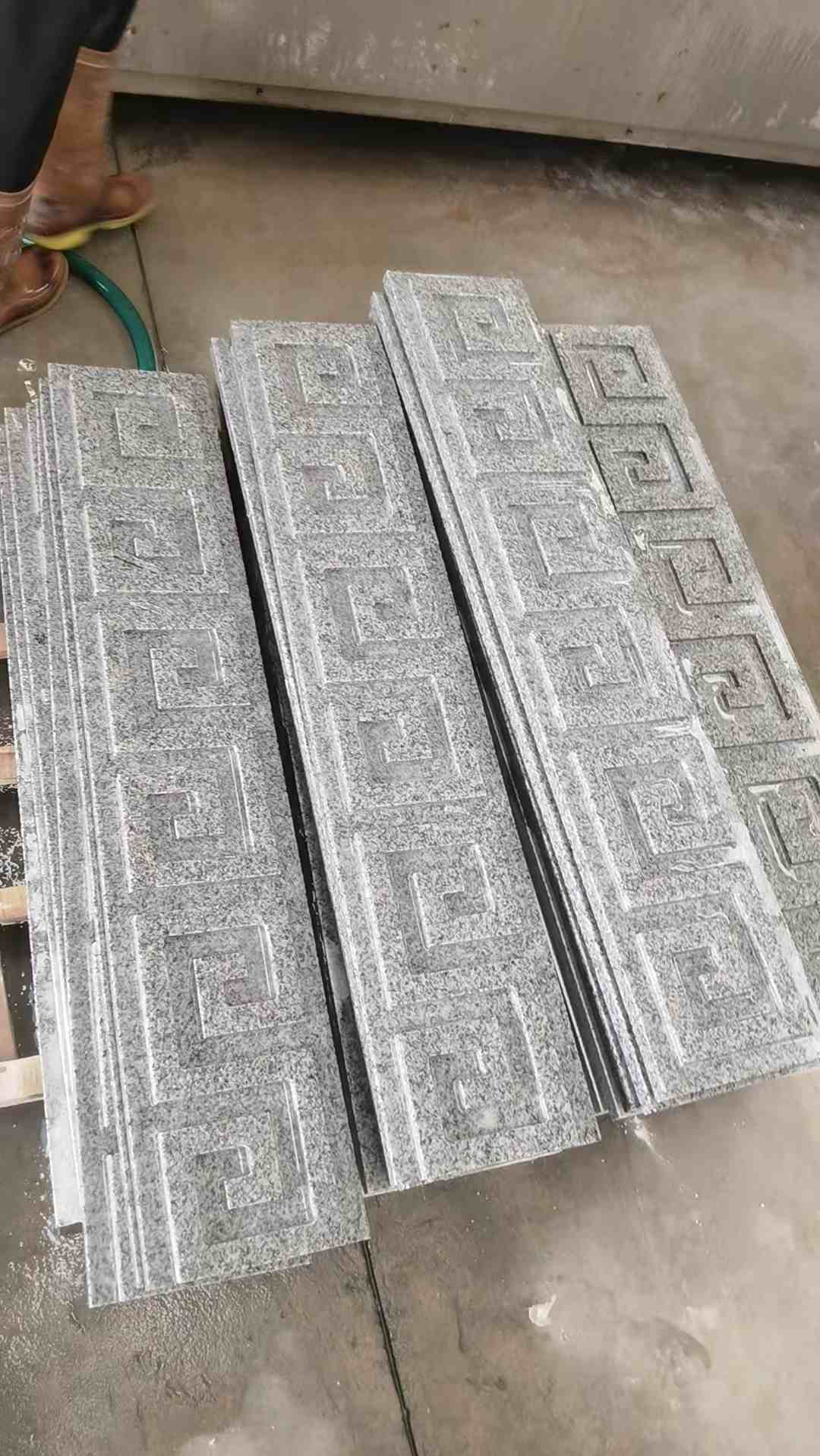 安顺 别墅回纹线条，雕刻