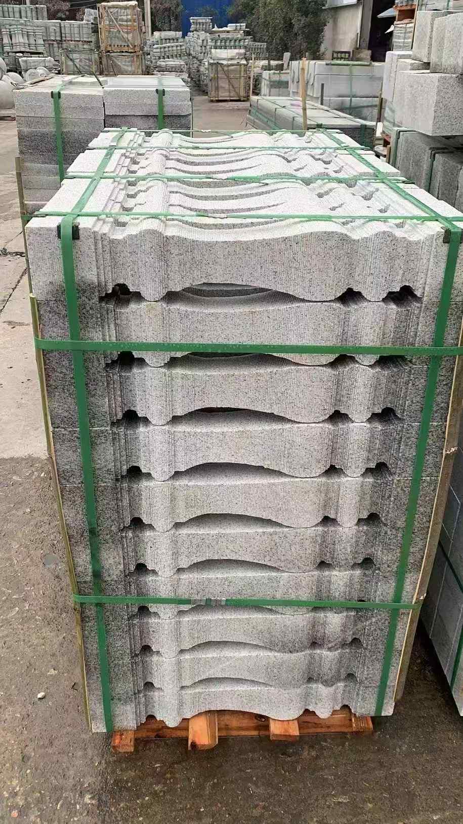 安顺 芝麻白方形拉丝面，栏杆花瓶柱