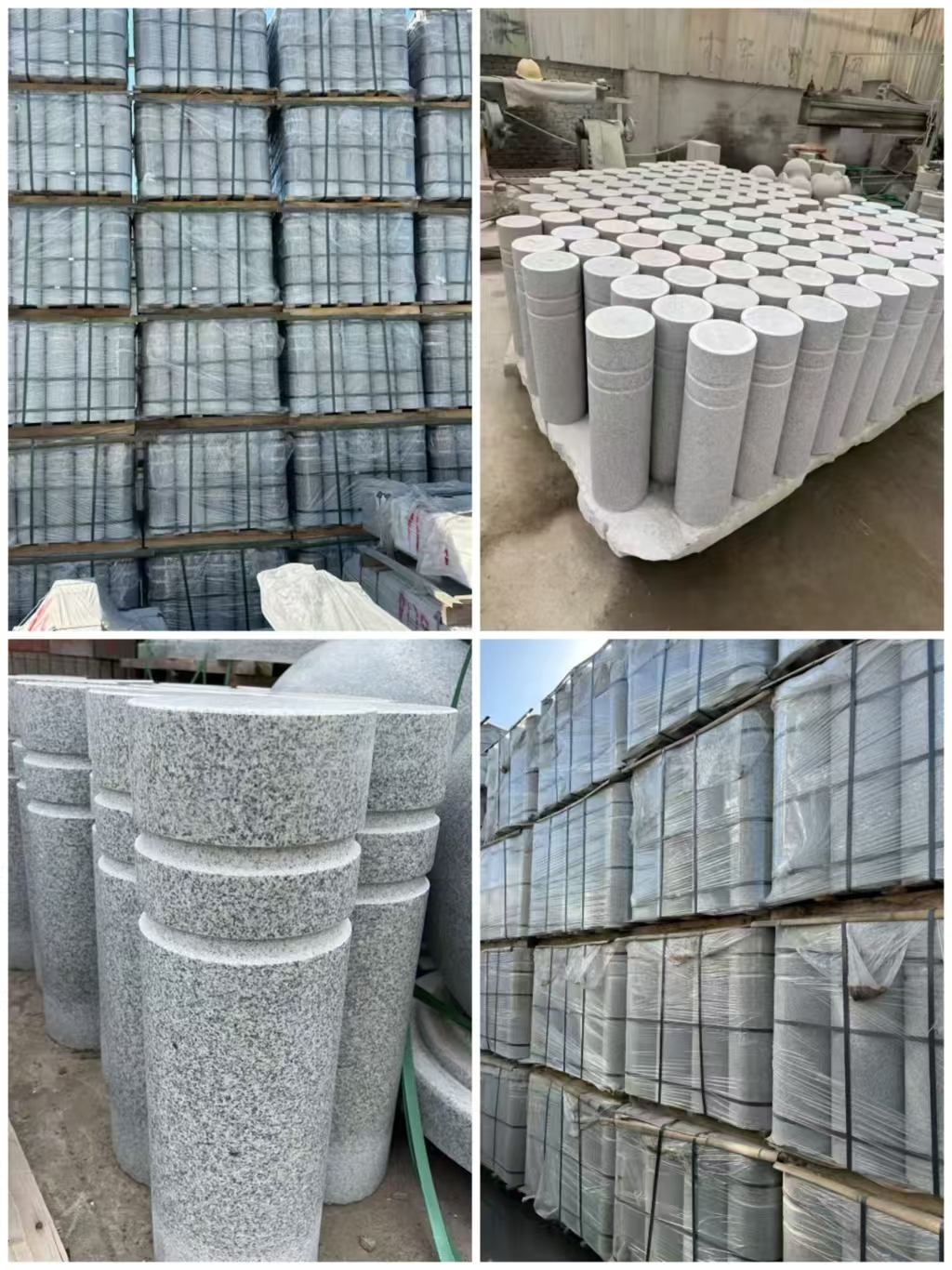 安顺 芝麻白花岗岩挡车柱、隔离柱多少钱